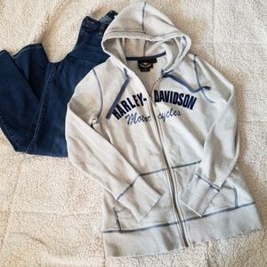 Harley Davidson Zip Up Hoodie